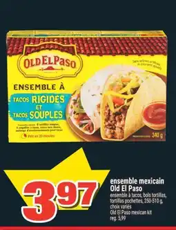 Super C ensemble mexicain Old El Paso | Old El Paso mexican kit offer