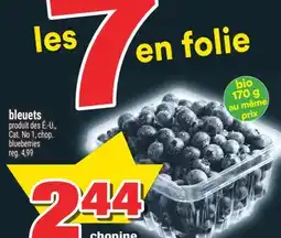 Super C bleuets | blueberries offer