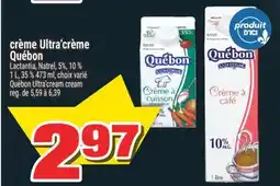 Super C crème Ultra'crème Québon | Québon Ultra'cream cream offer
