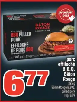 Super C porc effiloché B.B.Q. Bâton Rouge | Bâton Rouge B.B.Q. pulled pork offer