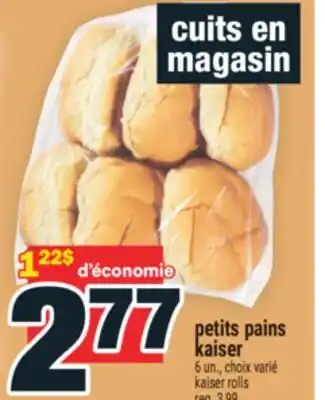 Super C petits pains kaiser | kaiser rolls offer