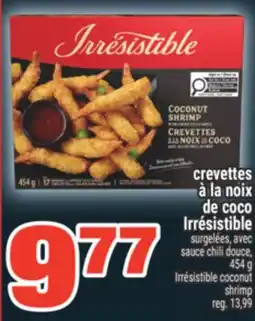 Super C crevettes à la noix de coco Irrésistible | Irrésistible coconut shrimp offer