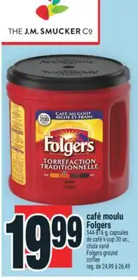 Super C café moulu Folgers | Folgers ground coffee offer
