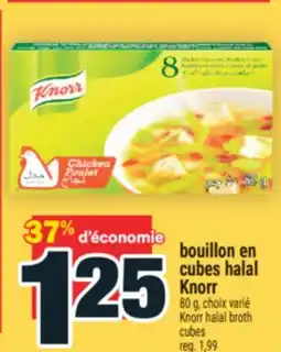 Super C bouillon en cubes halal Knorr | Knorr halal broth cubes offer