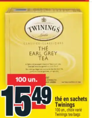 Super C thé en sachets Twinings | Twinings tea bags offer