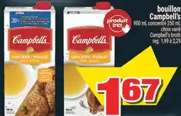 Super C BOUILLON CAMPBELL'S | CAMPBELL'S BROTH offer