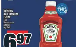 Super C KETCHUP AUX TOMATES HEINZ | HEINZ TOMATO KETCHUP offer