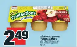Super C collation aux pommes Fruitsations Mott's | Mott's Fruitsations apple snack offer