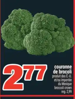 Super C couronne de brocoli | broccoli crown offer