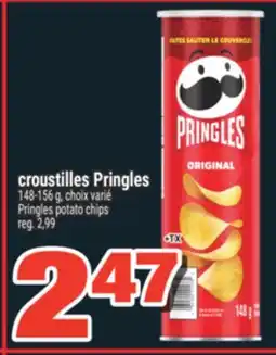 Super C croustilles Pringles | Pringles potato chips offer