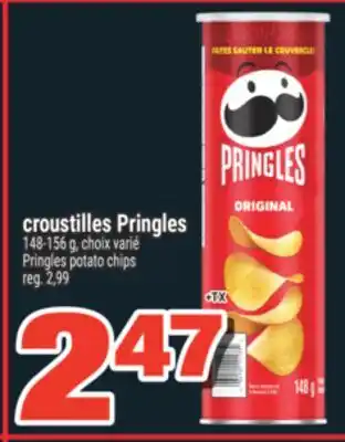 Super C croustilles Pringles | Pringles potato chips offer