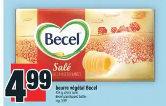 Super C beurre végétal Becel | Becel plant-based butter offer