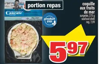 Super C Coquille aux fruits de mer | seafood shell offer