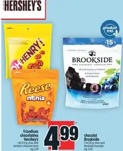 Super C friandises chocolatées Hershey's | chocolate treats offer