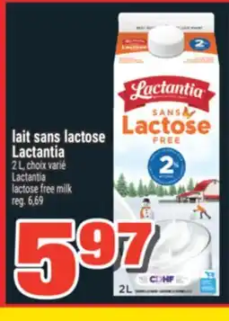 Super C lait sans lactose Lactantia | Lactantia lactose free milk offer