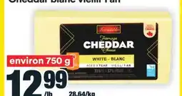 Super C Cheddar blanc vieilli 1 an offer