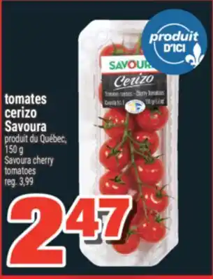 Super C tomates cerizo Savoura | Savoura cherry tomatoes offer