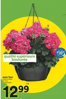 Super C panier fleuri | blooming basket offer