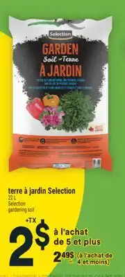 Super C terre à jardin Selection | Selection gardening soil offer