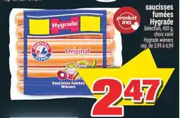 Super C saucisses fumées Hygrade | Hygrade wieners offer