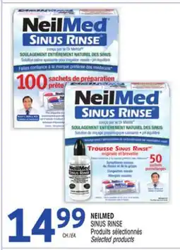 Uniprix NEILMED SINUS RINSE Produits sélectionnés/Selected products offer