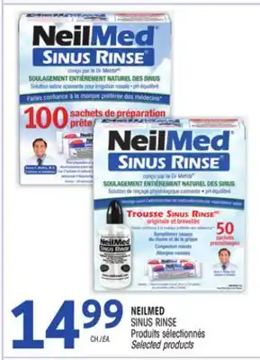 Uniprix NEILMED SINUS RINSE Produits sélectionnés/Selected products offer
