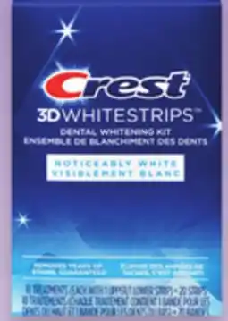 Uniprix CREST 3D WHITESTRIPS Ensemble de blanchiment des dents/Dental whitening kit, Traitements/Treatments offer