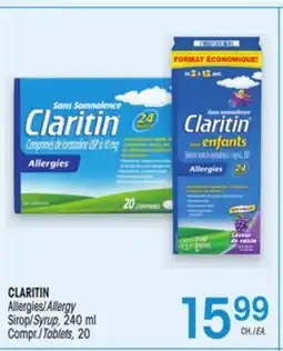 Uniprix CLARITIN Allergies/Allergy Sirop/Syrup offer