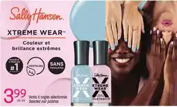 Uniprix Sally Hansen Vernis à ongles sélectionnés/Selected nail polishes offer
