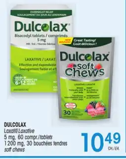 Uniprix DULCOLAX Laxatif/Laxative, bouchées tendres/soft chews offer