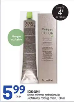 Uniprix ECHOSLINE Crème colorante professionnelle/Professional coloring cream offer