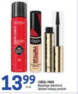 Uniprix L'ORÉAL PARIS Maquillage sélectionné/Selected makeup products offer