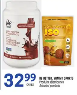 Uniprix BE BETTER, YUMMY SPORTS Produits sélectionnés/Selected products offer
