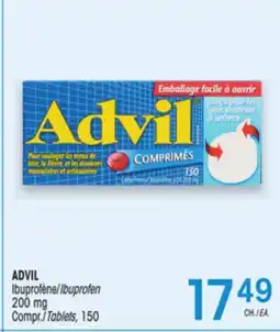 Uniprix ADVIL Ibuprofène/Ibuprofen, ADVIL Ibuprofène/Ibuprofen offer