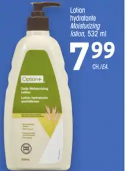 Uniprix Option+ Lotion hydratante/Moisturizing lotion offer
