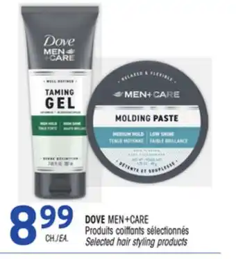 Uniprix DOVE MEN+CARE Produits coiffants sélectionnés/Selected hair styling products offer
