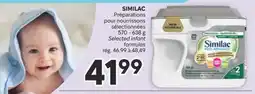 Brunet SIMILAC Préparations pour nourrissons sélectionnées offer