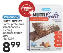 Brunet PERSONNELLE NUTRI SVELTE Barres protéinées sélectionnées offer