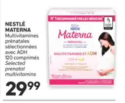 Brunet NESTLÉ MATERNA Multivitamines prénatales sélectionnées avec ADH offer