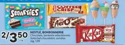 Brunet NESTLÉ, BONBONNERIE Chocolats, bonbons sélectionnés offer