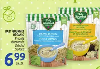 Uniprix BABY GOURMET ORGANIC Produits sélectionnés/Selected products offer