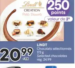 Brunet LINDT Chocolats sélectionnés offer