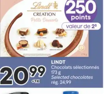 Brunet LINDT Chocolats sélectionnés offer
