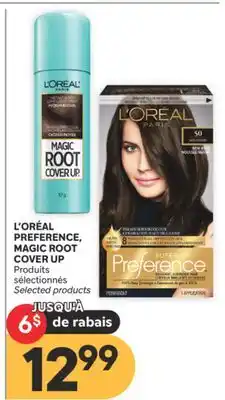 Brunet L'ORÉAL PREFERENCE, MAGIC ROOT COVER UP Produits sélectionnés offer