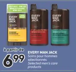 Brunet EVERY MAN JACK Soins pour hommes sélectionnés offer