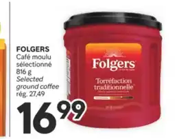 Brunet FOLGERS Café moulu sélectionné offer