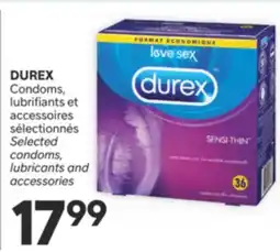Brunet DUREX Condoms, lubrifiants et accessoires sélectionnés offer