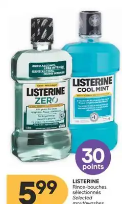 Brunet LISTERINE Rince-bouches mouthwashes offer