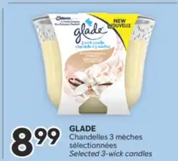 Brunet GLADE Chandelles 3 mèches sélectionnées offer