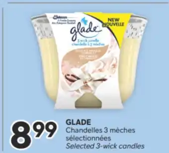 Brunet GLADE Chandelles 3 mèches sélectionnées offer